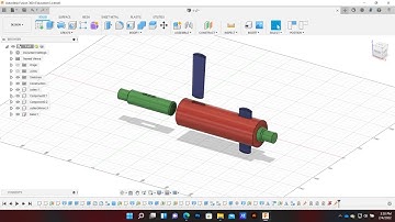 Cotter Joint Time-Lapse Fusion 360