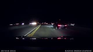 Tesla Autopilot 1.0 taking action.