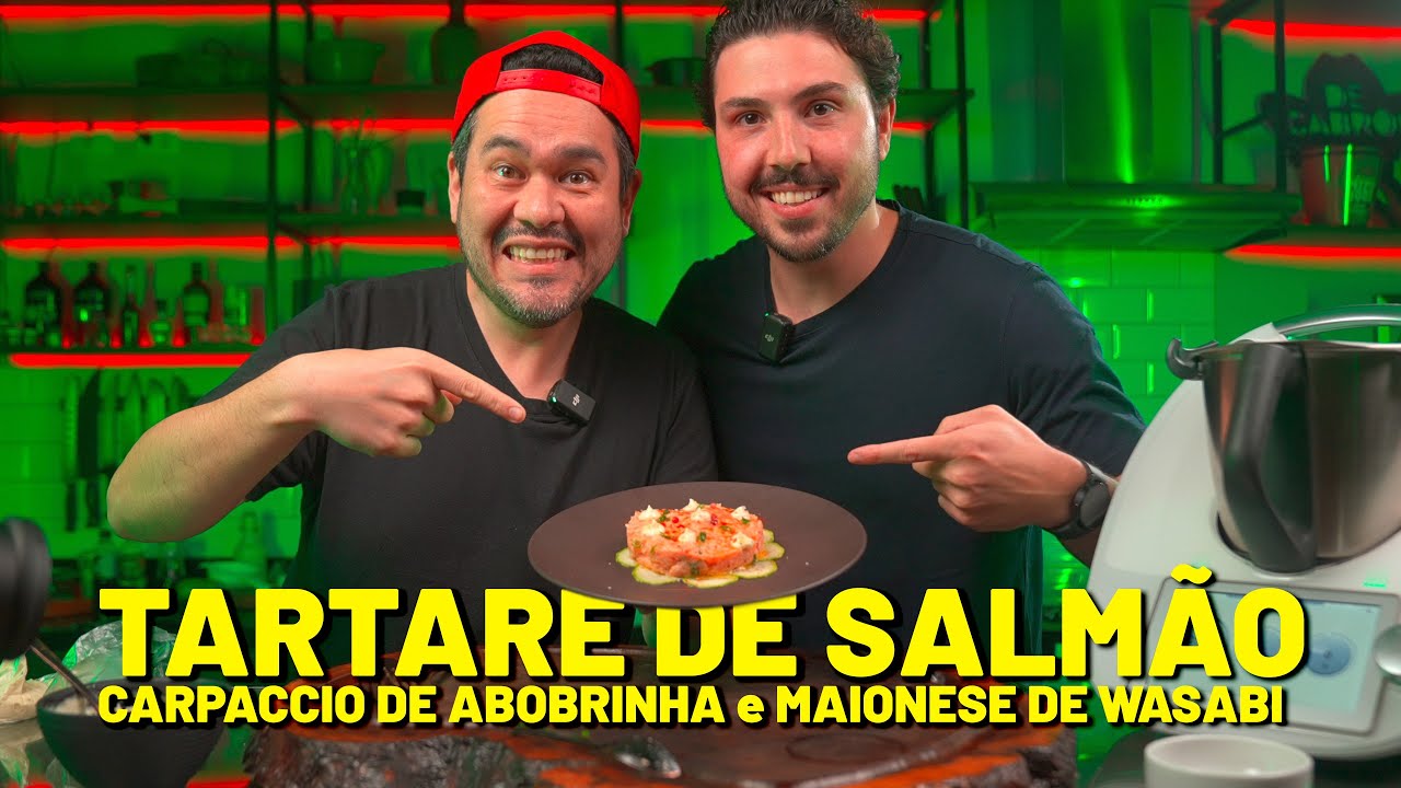 Tartare de Salmão em 4 segundos‼️