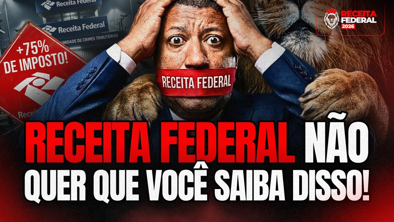 🚨 MOVIMENTOU PIX SEM ORIGEM? Cuidado com a Multa de 75% da Receita Federal em 2026!