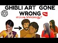 Ghibli Art gone Wrong! | எப்படி செய்வது? | In Tamil #ghibli  #ghibliart #ghibligonewrong