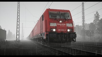 DB 83114 Laufach - Heigenbrücken - Main Spessart Bahn - BR185.2 - Train Sim World 2