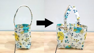 單-雙杯飲料袋DIY~ 1 to 2 bag diy!!