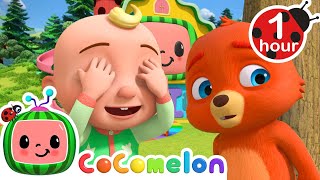 Hide & Seek (Animal Time) | CoComelon Animal Time  Learning with Animals | Nursery Rhymes for Kids