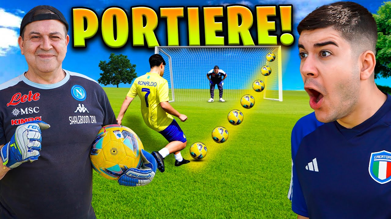 😱⚽️ Quanto è forte CHEF FRANCO come PORTIERE? *PAZZESCO*