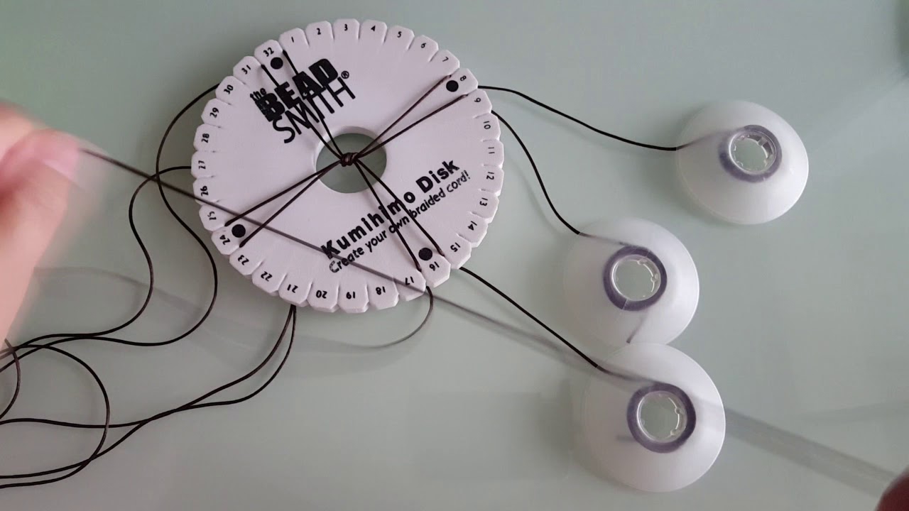 Comment utiliser des bobines pour Kumihimo