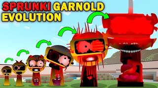 New Sprunki Garnold Phase 1-6 Evolution Incredibox Addon Minecraft Pe