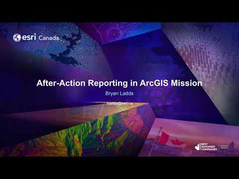 After-Action Reporting in ArcGIS Mission