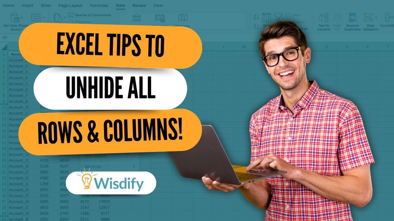 How To Unhide All Rows & Columns In Excel (Quickly) - YouTube