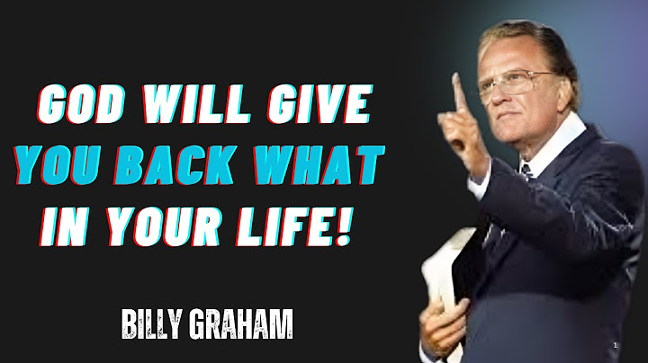 Lost Everything? Watch This – God Is About to Return It All| Billy Graham Best Motivational Speech|