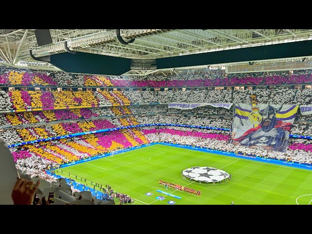 Himno Hala Madrid y Nada más Real Madrid vs Manchester City UCL | Estadio Santiago Bernabéu 4K class=