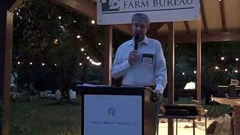 George Gamble 2009 Agriculturist of the Year Recipient