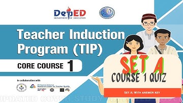Coursebook 1 SET A Quiz with answer | TIP Course 3 Quiz | Teacher Induction Program