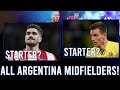 ALL ARGENTINA MIDFIELDERS FOR FINALISSIMA VS. ITALY! ALEXIS MAC ALLISTER, RODRIGO DE PAUL, LO CELSO!