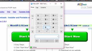 How to Configure Microsip Desktop Application | SIP Account Configuration with Microsip Software screenshot 3