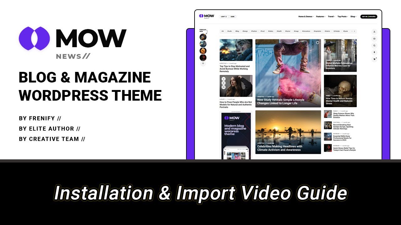 Mow Programming Language Mow - Installation, Activation and Demo Import - YouTube