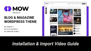 Celebrity Mow - Installation, Activation and Demo Import Wealth