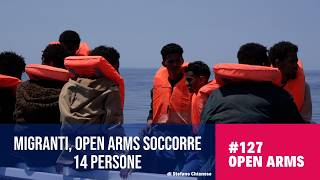 Migrants, Open Arms rescues 14 people adrift in the Maltese SAR zone