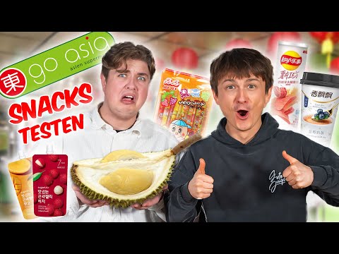 Snacks von GO ASIA testen mit Dima