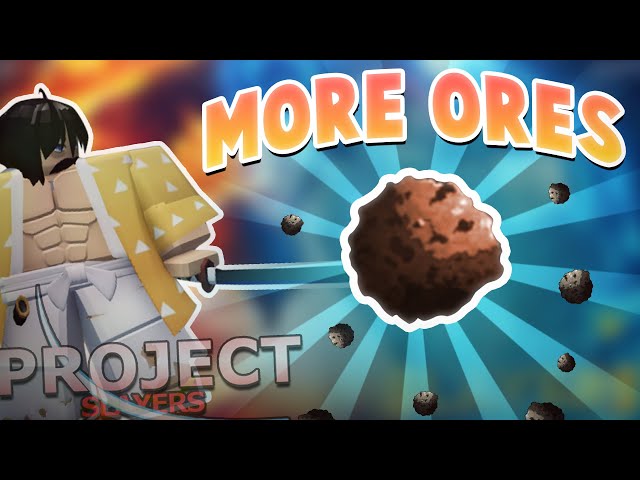 NEW* FASTEST WAY TO GET ORES IN UPDATE 1! [Project Slayers] 