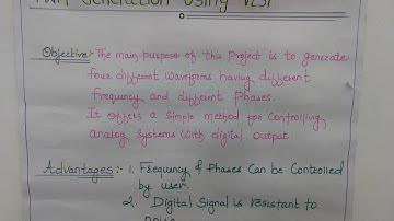 PWM Generation using VLSI Spartan 3A board