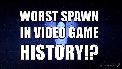 Worst Spawn in Video game history?