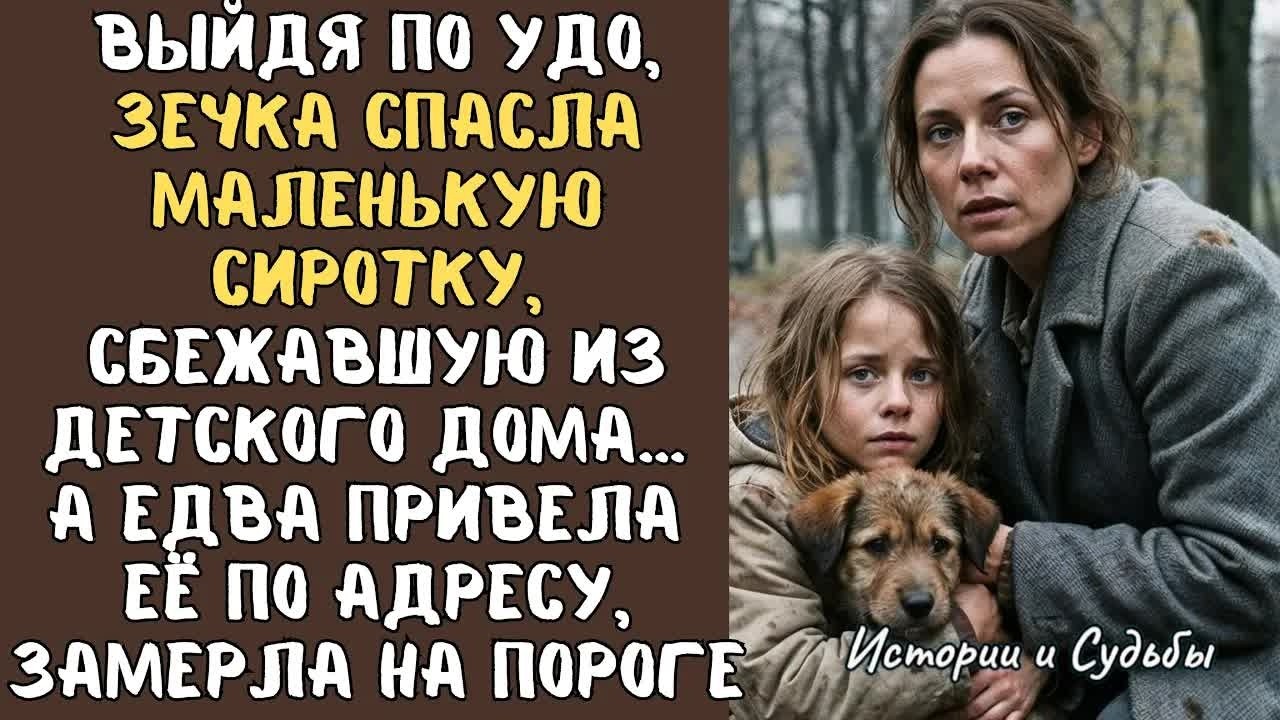 Выйдя по УДО, зечка спасла маленькую СИРОТКУ, сбежавшую из детского дома…А едва привела её по адресу