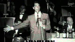 Dean Martin at the 1960 Sands Summit Closing Night