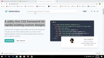 I made a responsive website under 5 minutes |Tailwinds CSS tutorial