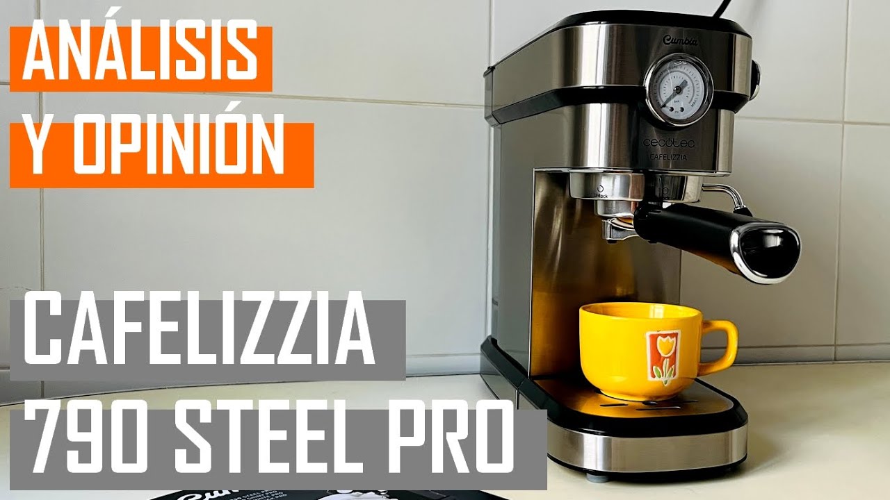 Cafetera Espresso Cecotec Cafelizzia 790 Steel Pro