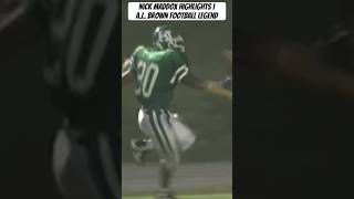 Nick Maddox Highlights | A.L. Brown Football Legend | North Carolina HS Football (1995-1998)