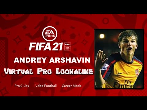 FIFA 21 - How to Create Andrey Arshavin - Pro Clubs - YouTube