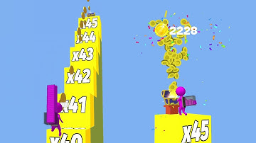 Stair Run Voodoo Android and ios All Levels 100 Gameplay Walkthrough Part 1