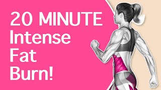 20 MINUTE Intense HIIT Workout For women's after 40