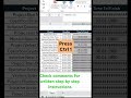 How To Tracks Deadlines Like a Pro in Excel #ExcelTips #YouTubeShorts #ExcelAutomation