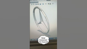 Mercedes Logo Tutorial | On SolidwWorks