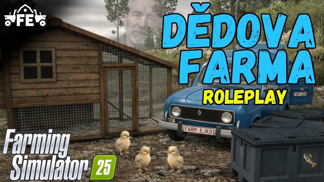 NOVÉ PŘÍRŮSTKY NA FARMĚ! KUŘÁTKA, PSTRUZI A NOVÉ AUTO?! 😳🚗 | DĚDOVA FARMA #14