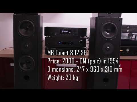 Cambridge Audio Aeromax 2 vs. MB Quart QL802 (sound test)