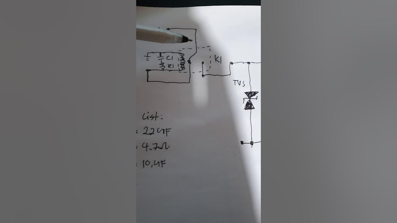 Schematic Diagram of Fish stunner without contact point or( platino
