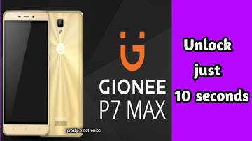 How to unlock Gionee P7 max | gionee p7 max frp unlock,by pradip electronics