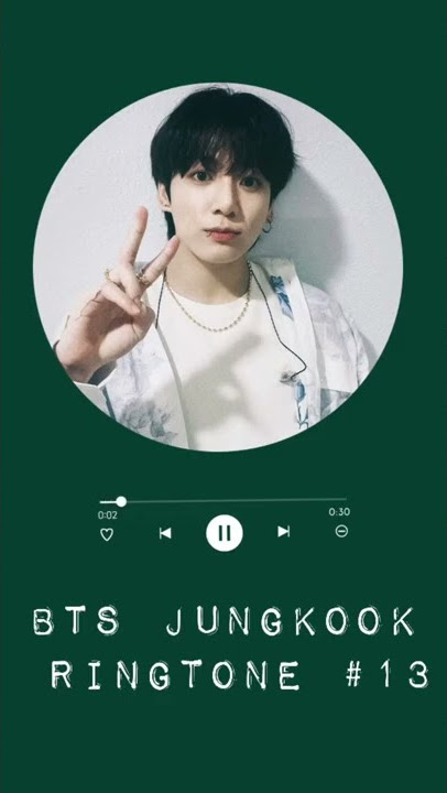 BTS JUNGKOOK RINGTONE #13 (JK's Ending Part in YTM)