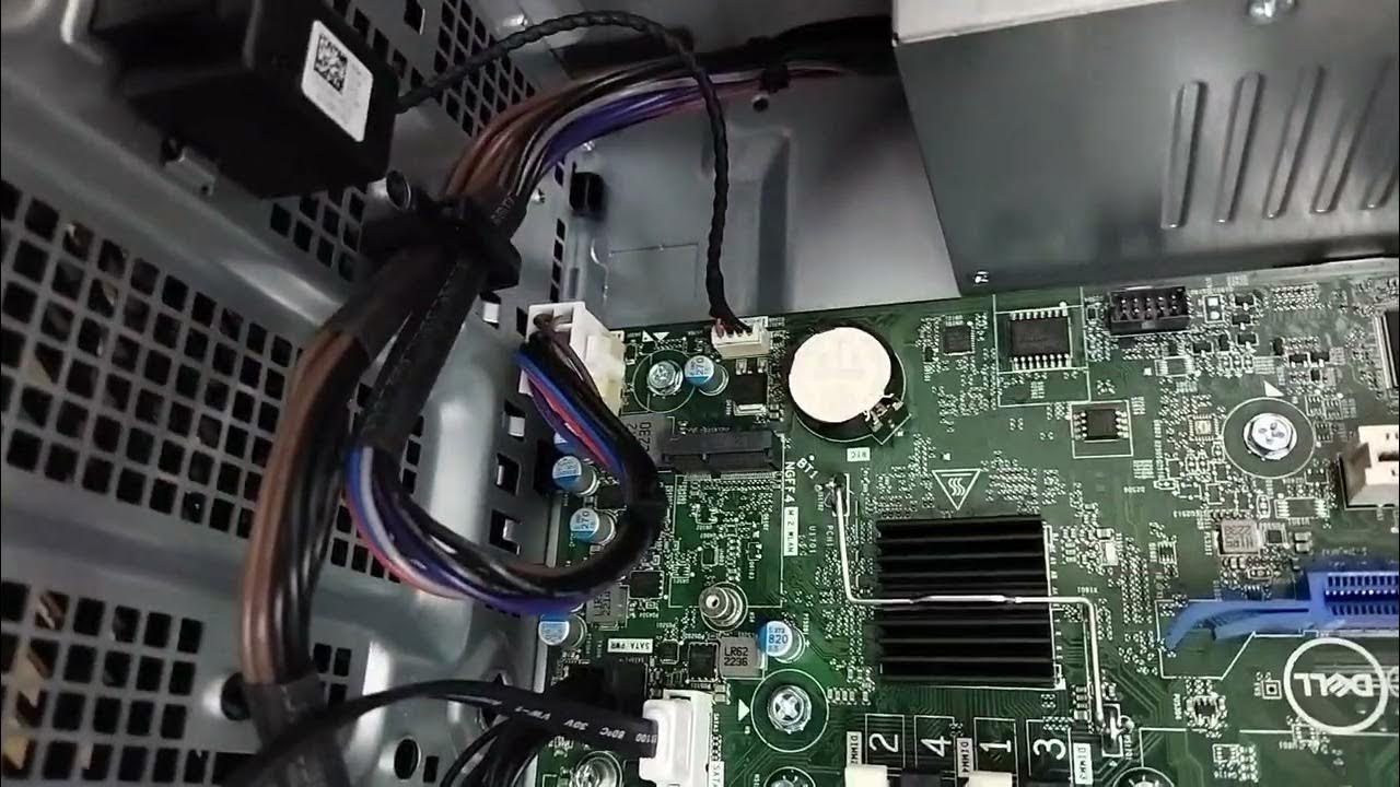 Dell Optiplex 7000 MT Internal Hardware and Sockets and Slots - YouTube