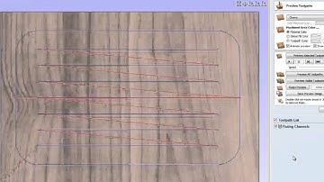 Vectric V8 Toolpaths - Fluting Toolpath Guide