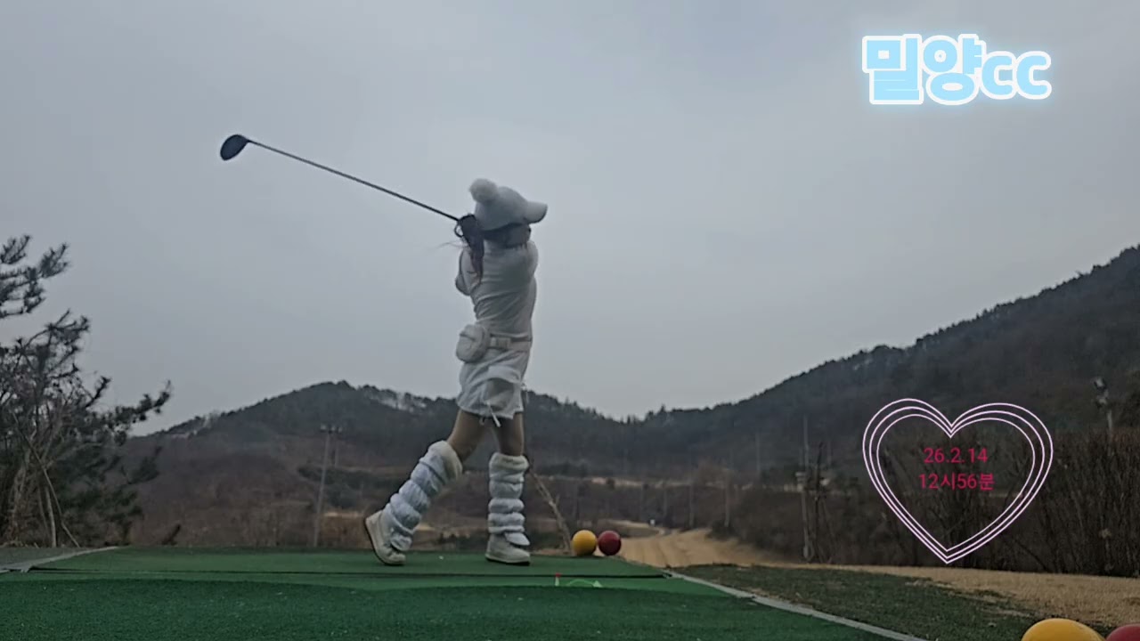 #밀양cc#러더스 아님#나인홀두번#겨울골프