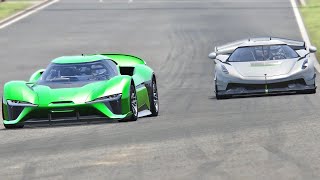 Koenigsegg Jesko Vs Nio Ep9 - Spa
