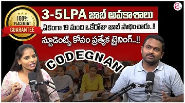 Codegnan : Secrets of Cracking IT Job Interviews – A Must-Watch for Students! | Job Opportunity | SP
