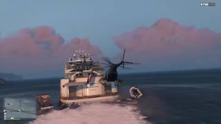 How to Land a Helicopter on Water in GTA Online