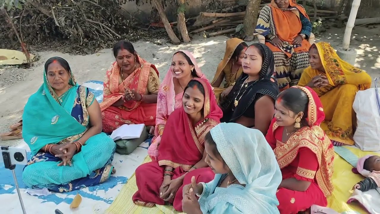 सारी बहनों ने मिलकर गाया होली गीतफगुआ गीत 🙏🙏❤️ 2026 का