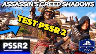 Assassins Creed Shadows - PSSR 2 Test On PS5 Pro