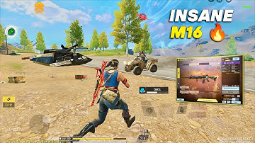 M16 WITH WILD FIRE PERK IS TOTALLY INSANE 🤯 IN COD MOBILE | BEST M16 LOADOUT CODM
